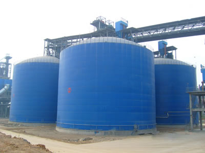 天元水泥钢板库改造